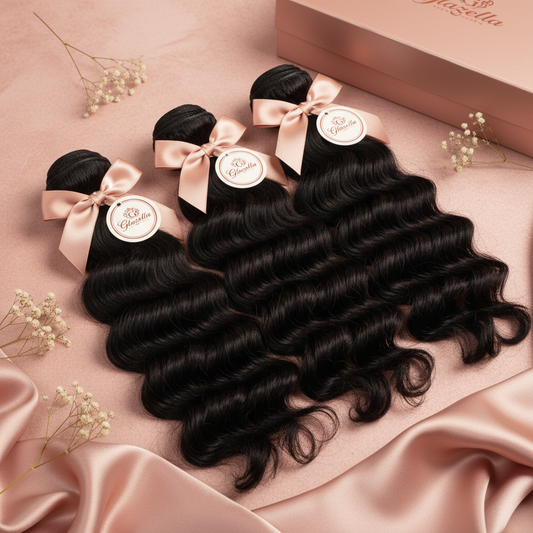Glazella Spanish Wave Flat Lay - Rose Gold