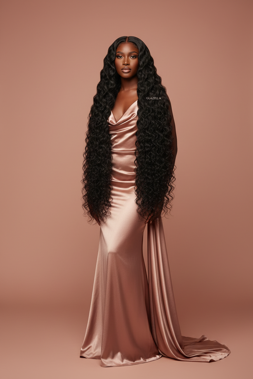 Glazella Brazilian Deep Wave Lifestyle - Rose Gold