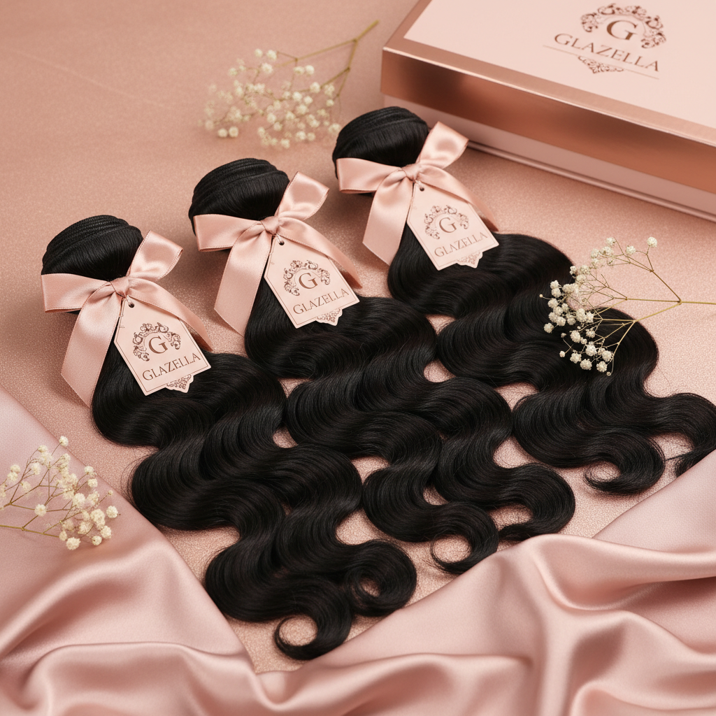 Malaysian Body Wave Flat Lay
